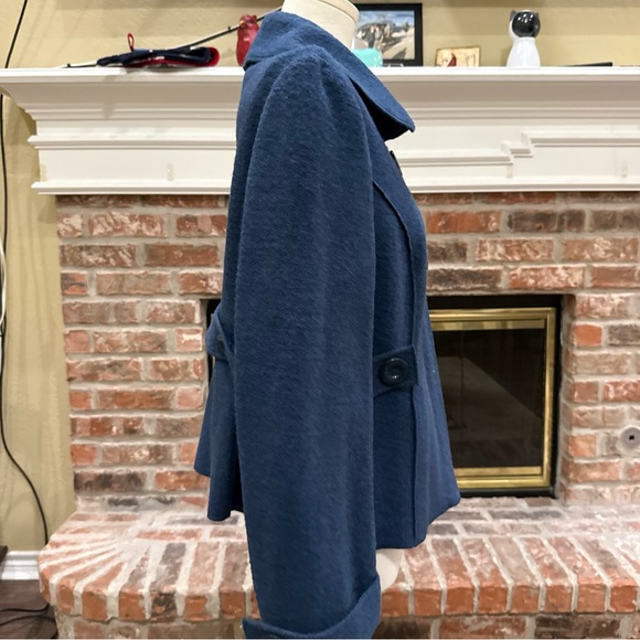 Merona Navy Wool-blend Peacoat / M / Excellent condition - Picture 4 of 8